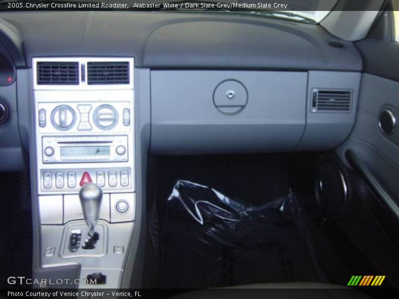 Alabaster White / Dark Slate Grey/Medium Slate Grey 2005 Chrysler Crossfire Limited Roadster