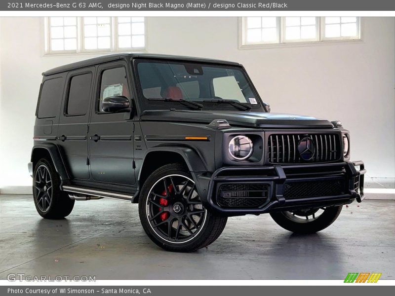 Front 3/4 View of 2021 G 63 AMG