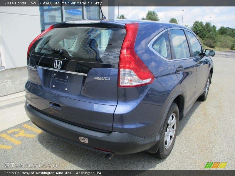 Mountain Air Metallic / Gray 2014 Honda CR-V LX AWD