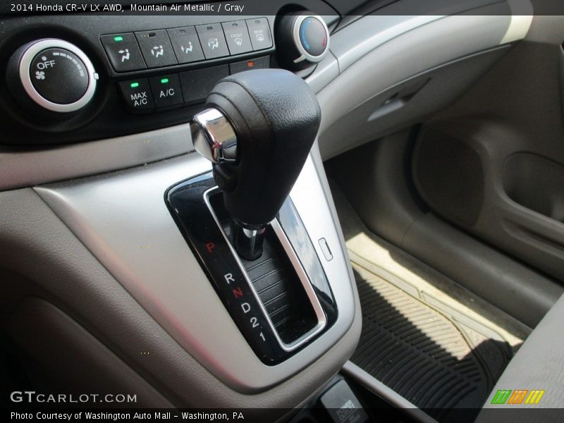 Mountain Air Metallic / Gray 2014 Honda CR-V LX AWD