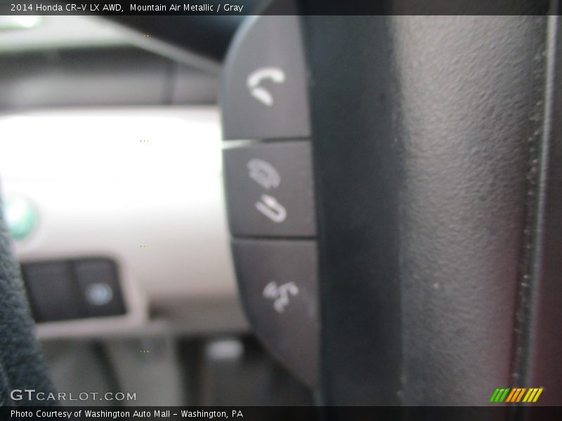 Mountain Air Metallic / Gray 2014 Honda CR-V LX AWD