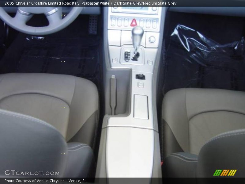 Alabaster White / Dark Slate Grey/Medium Slate Grey 2005 Chrysler Crossfire Limited Roadster