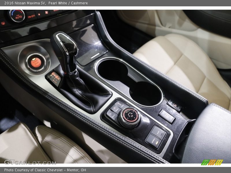 Pearl White / Cashmere 2016 Nissan Maxima SV