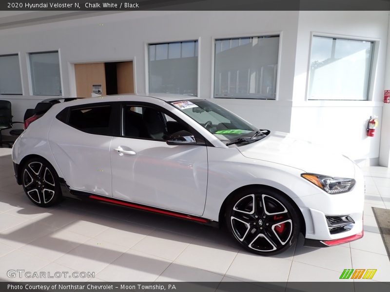  2020 Veloster N Chalk White