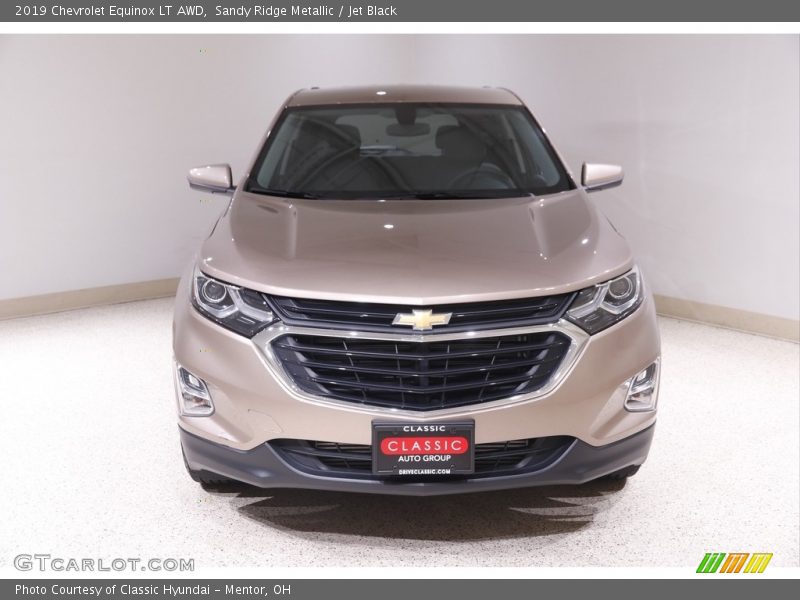 Sandy Ridge Metallic / Jet Black 2019 Chevrolet Equinox LT AWD
