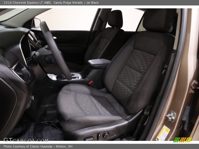 Sandy Ridge Metallic / Jet Black 2019 Chevrolet Equinox LT AWD
