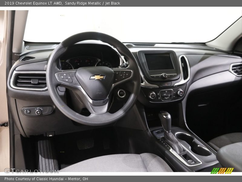 Sandy Ridge Metallic / Jet Black 2019 Chevrolet Equinox LT AWD