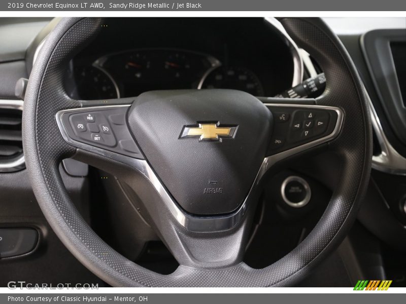 Sandy Ridge Metallic / Jet Black 2019 Chevrolet Equinox LT AWD