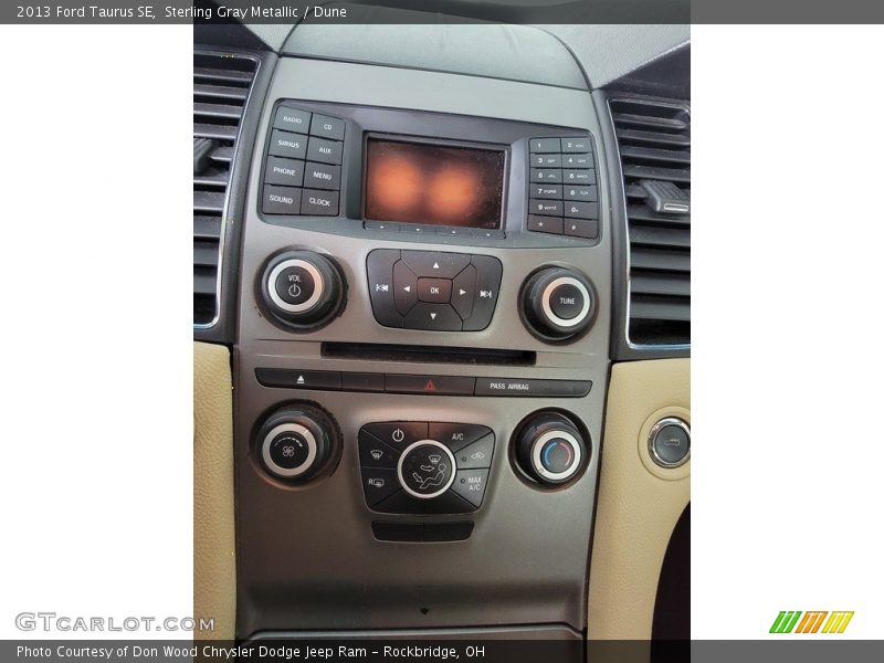 Controls of 2013 Taurus SE