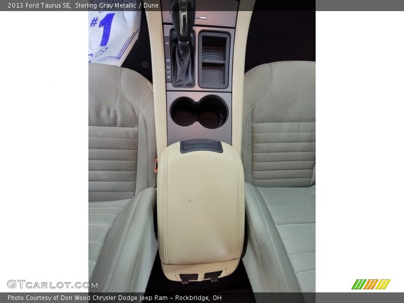 Sterling Gray Metallic / Dune 2013 Ford Taurus SE