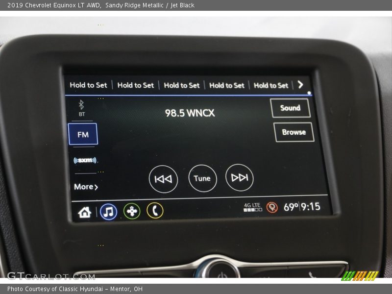 Sandy Ridge Metallic / Jet Black 2019 Chevrolet Equinox LT AWD