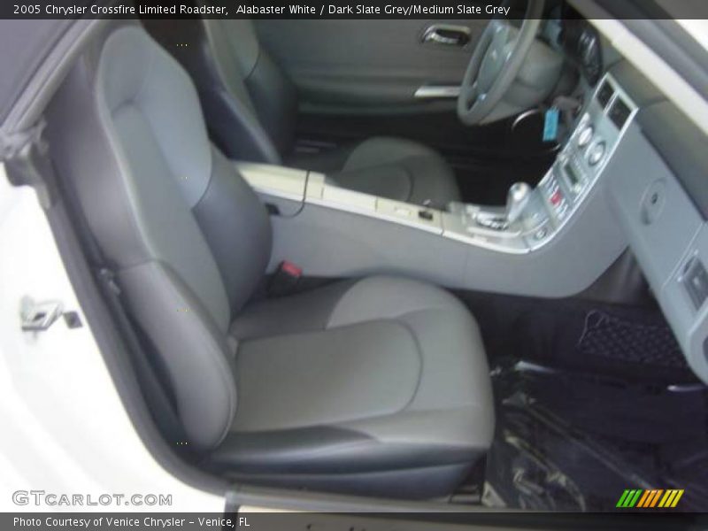 Alabaster White / Dark Slate Grey/Medium Slate Grey 2005 Chrysler Crossfire Limited Roadster