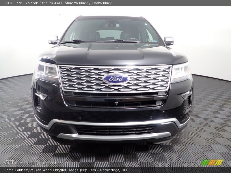 Shadow Black / Ebony Black 2018 Ford Explorer Platinum 4WD