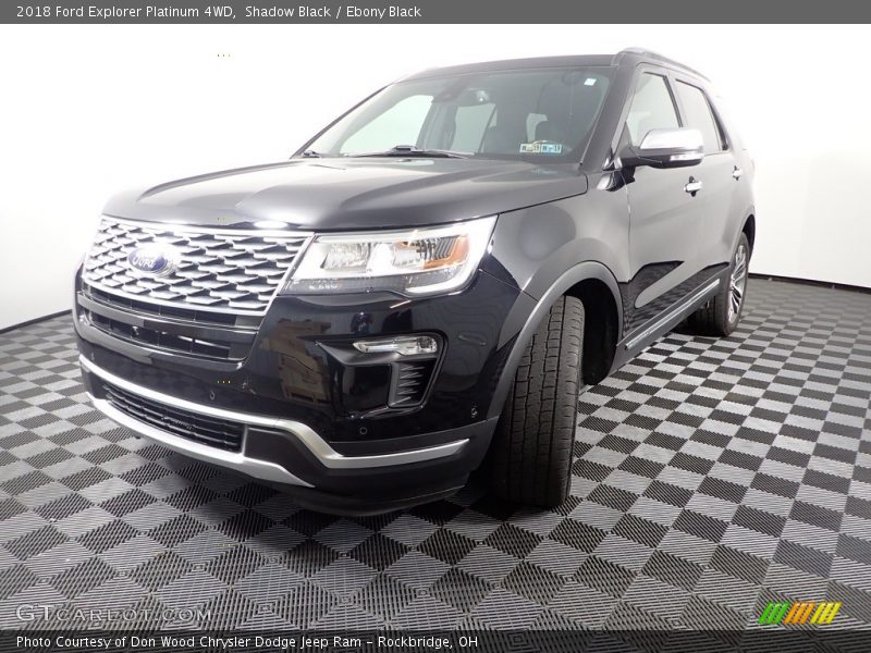 Shadow Black / Ebony Black 2018 Ford Explorer Platinum 4WD