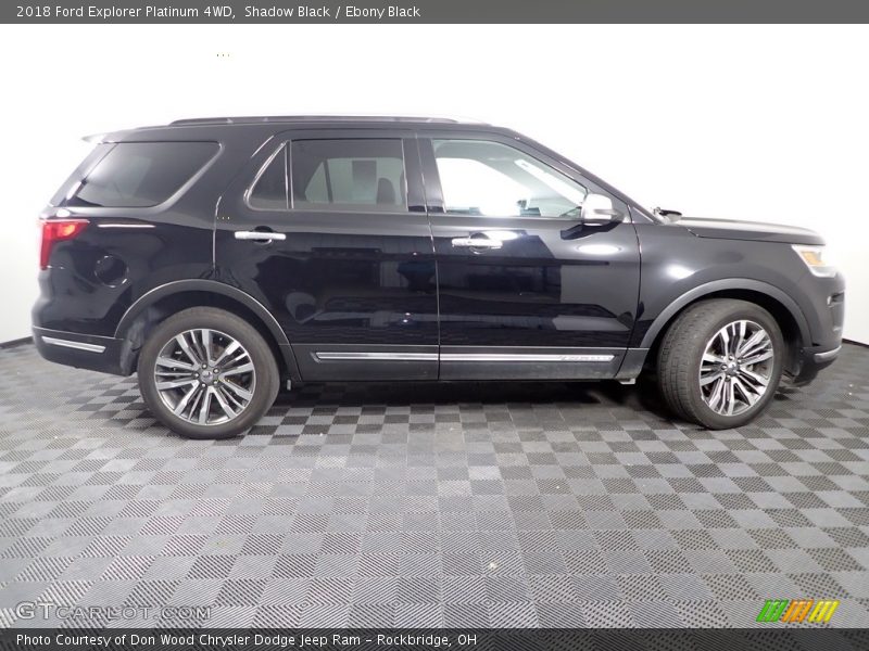 Shadow Black / Ebony Black 2018 Ford Explorer Platinum 4WD
