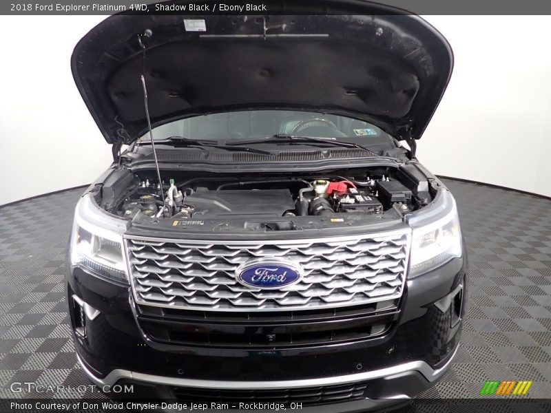 Shadow Black / Ebony Black 2018 Ford Explorer Platinum 4WD