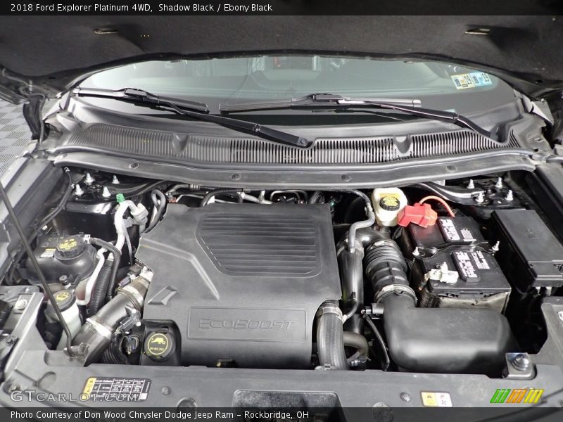 Shadow Black / Ebony Black 2018 Ford Explorer Platinum 4WD