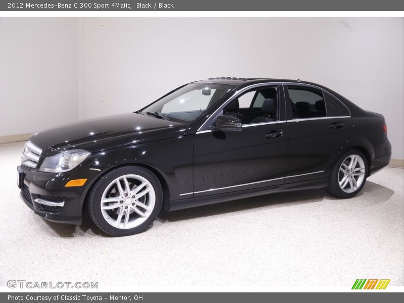 Front 3/4 View of 2012 C 300 Sport 4Matic