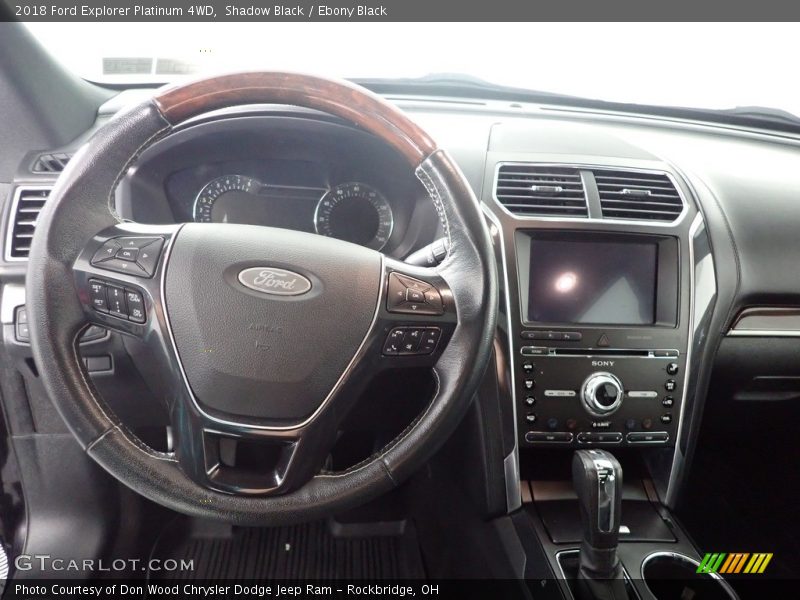 Shadow Black / Ebony Black 2018 Ford Explorer Platinum 4WD