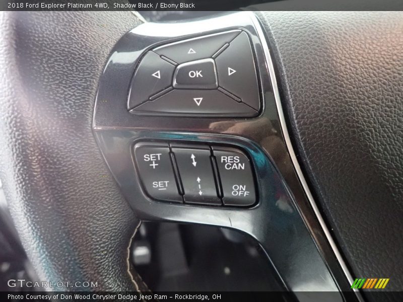 Shadow Black / Ebony Black 2018 Ford Explorer Platinum 4WD