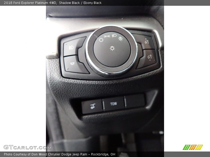 Shadow Black / Ebony Black 2018 Ford Explorer Platinum 4WD