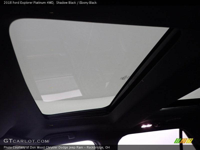 Shadow Black / Ebony Black 2018 Ford Explorer Platinum 4WD