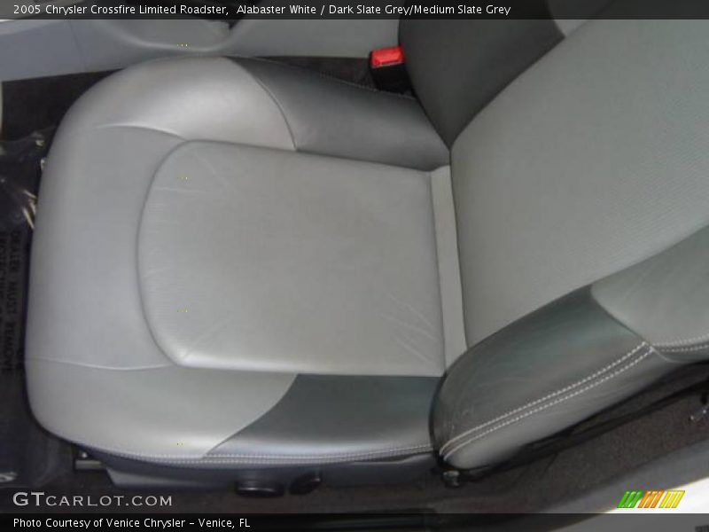 Alabaster White / Dark Slate Grey/Medium Slate Grey 2005 Chrysler Crossfire Limited Roadster