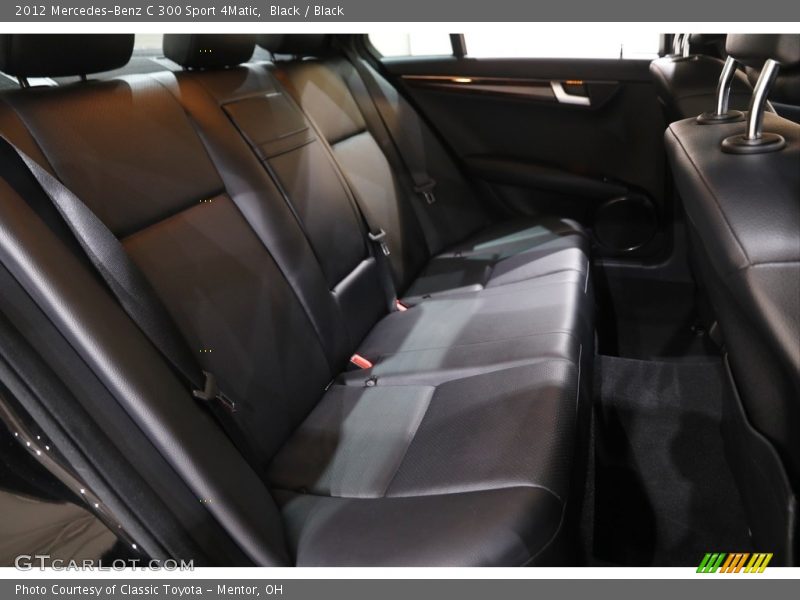 Black / Black 2012 Mercedes-Benz C 300 Sport 4Matic