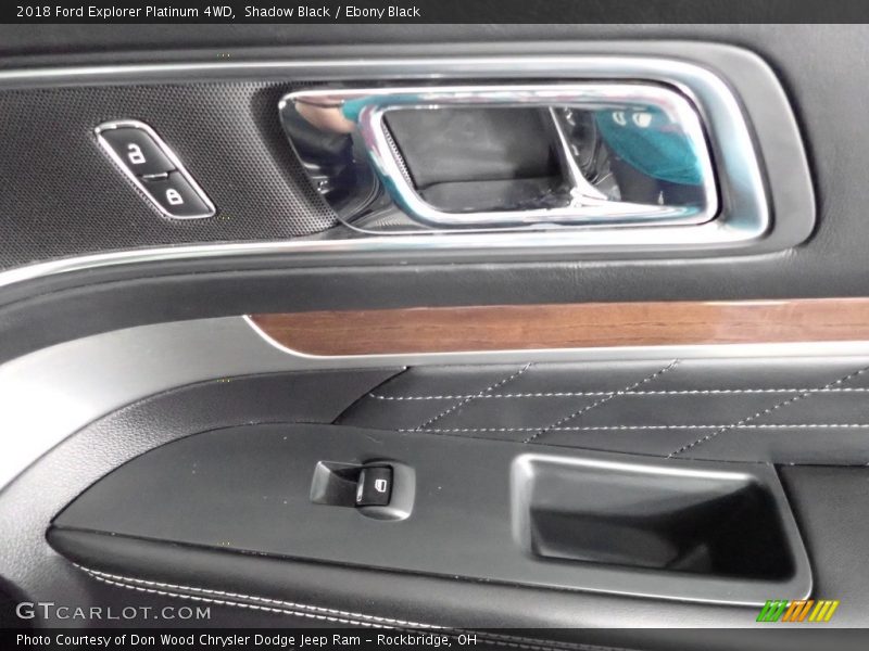 Shadow Black / Ebony Black 2018 Ford Explorer Platinum 4WD