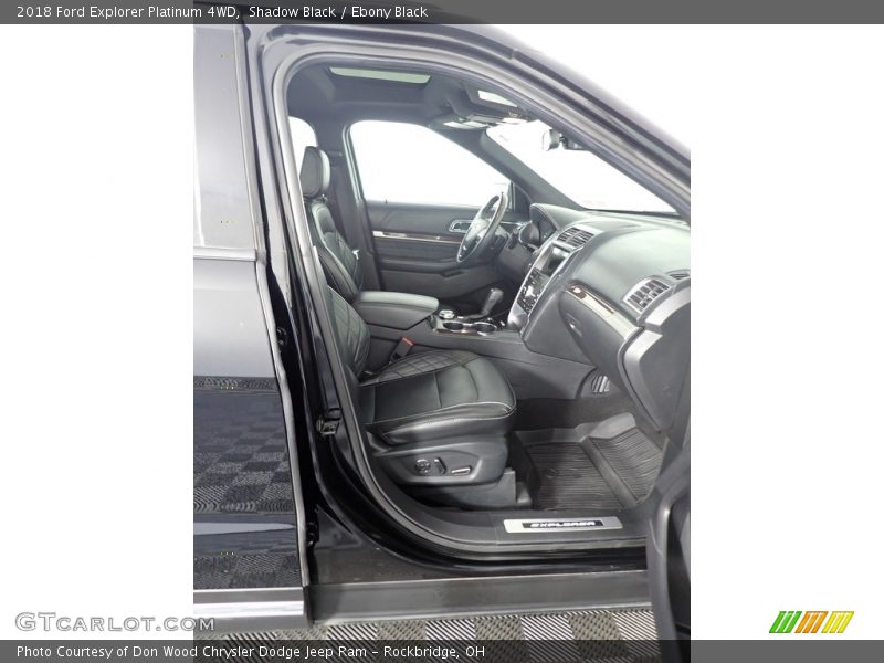 Shadow Black / Ebony Black 2018 Ford Explorer Platinum 4WD