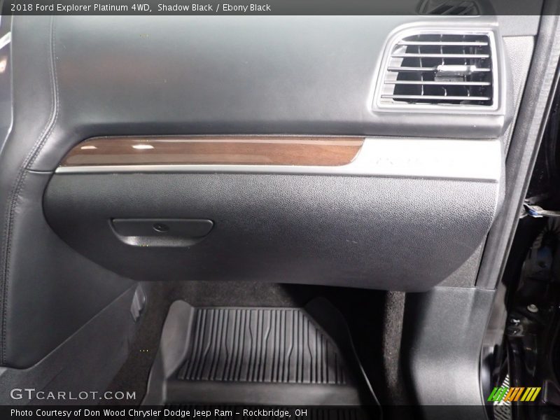 Shadow Black / Ebony Black 2018 Ford Explorer Platinum 4WD