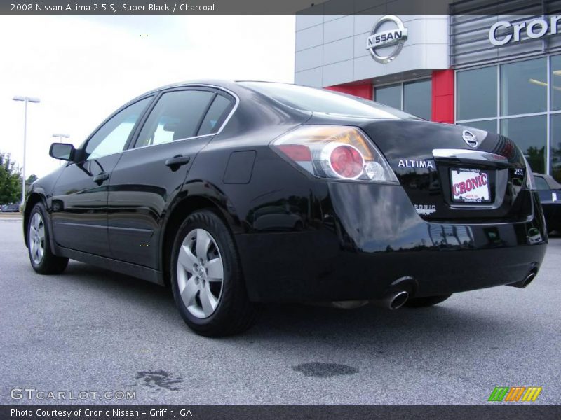 Super Black / Charcoal 2008 Nissan Altima 2.5 S