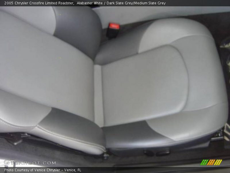 Alabaster White / Dark Slate Grey/Medium Slate Grey 2005 Chrysler Crossfire Limited Roadster
