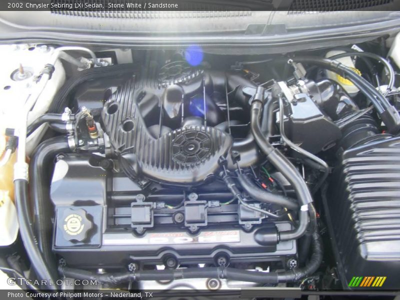 Stone White / Sandstone 2002 Chrysler Sebring LXi Sedan