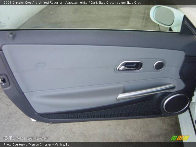Alabaster White / Dark Slate Grey/Medium Slate Grey 2005 Chrysler Crossfire Limited Roadster