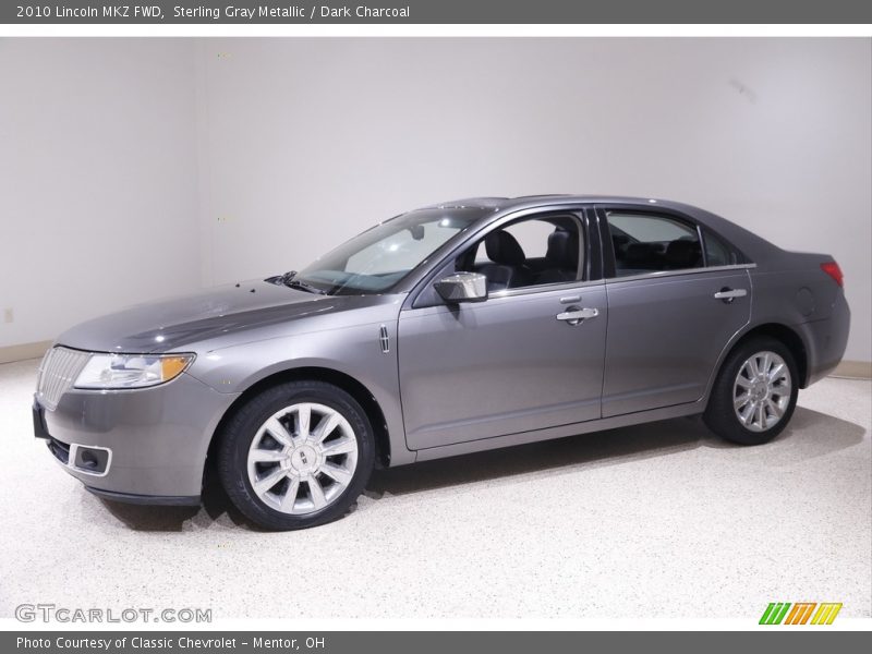 Sterling Gray Metallic / Dark Charcoal 2010 Lincoln MKZ FWD