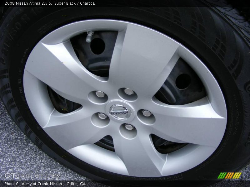 Super Black / Charcoal 2008 Nissan Altima 2.5 S