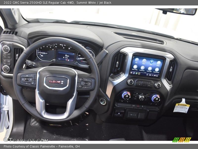 Dashboard of 2022 Sierra 2500HD SLE Regular Cab 4WD