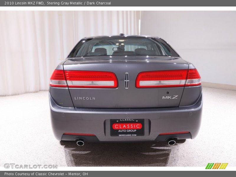 Sterling Gray Metallic / Dark Charcoal 2010 Lincoln MKZ FWD