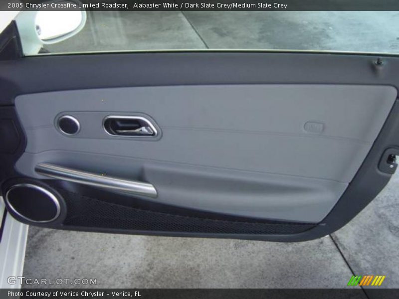 Alabaster White / Dark Slate Grey/Medium Slate Grey 2005 Chrysler Crossfire Limited Roadster