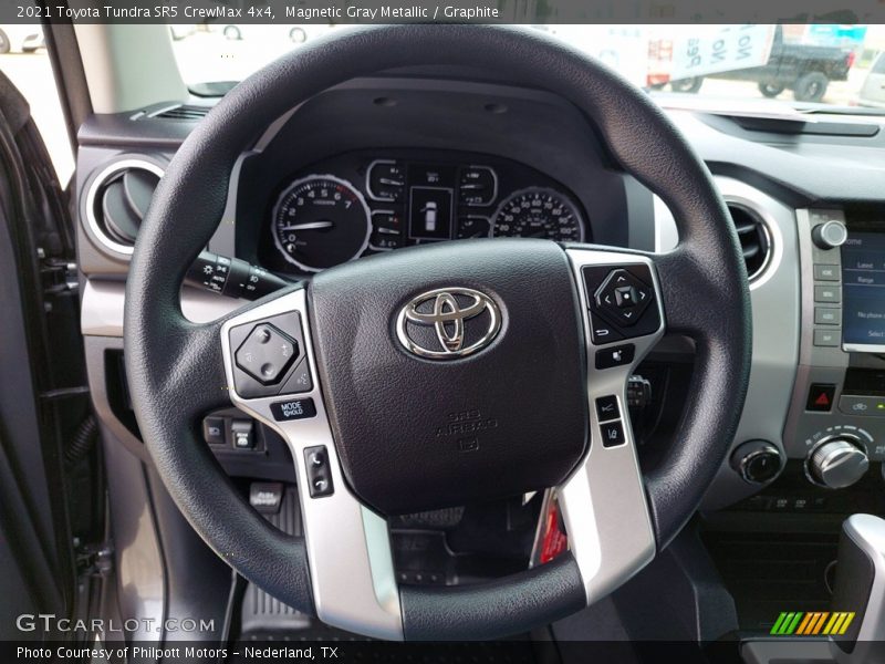 Magnetic Gray Metallic / Graphite 2021 Toyota Tundra SR5 CrewMax 4x4
