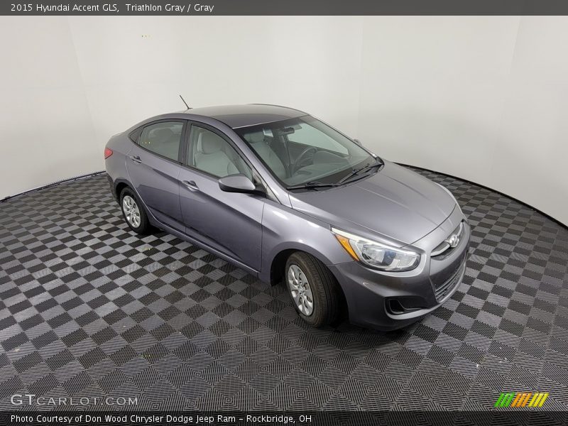 Triathlon Gray / Gray 2015 Hyundai Accent GLS