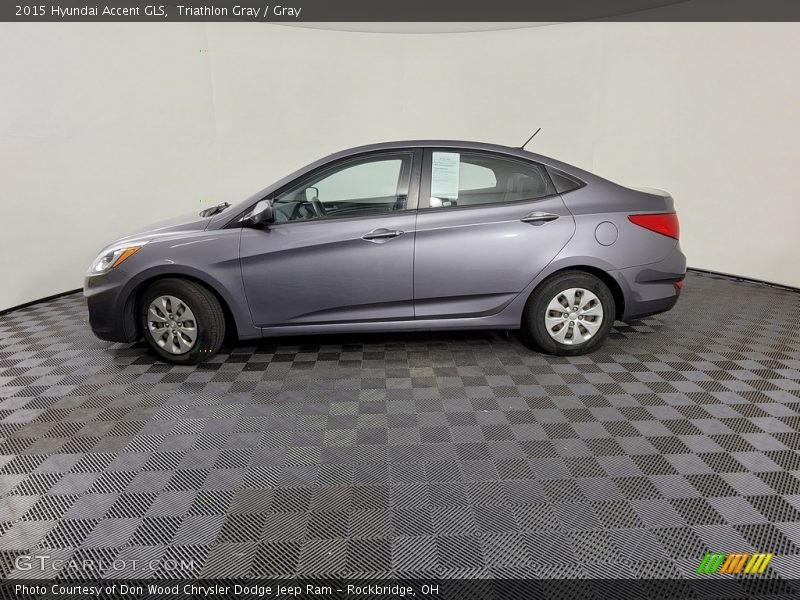 Triathlon Gray / Gray 2015 Hyundai Accent GLS