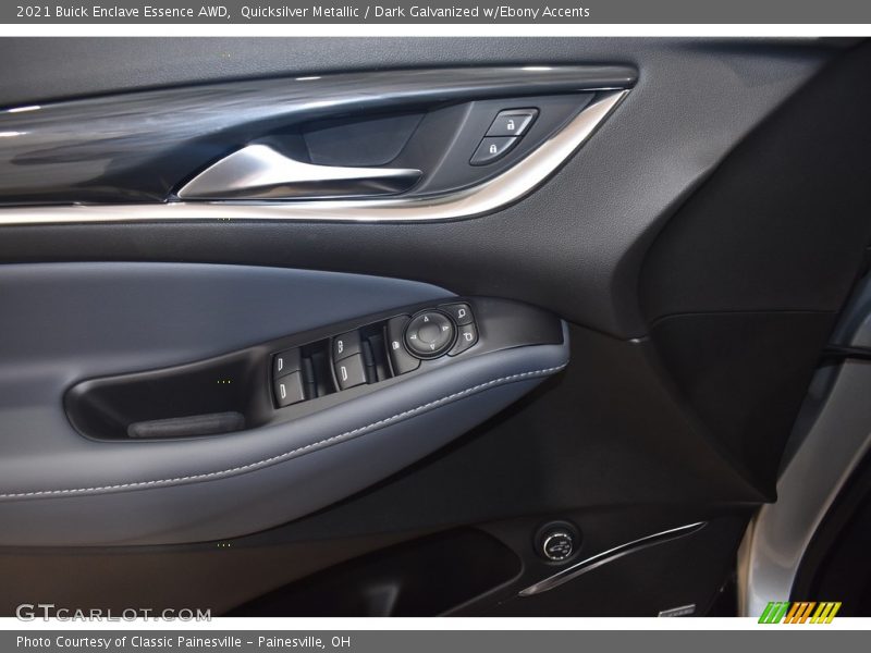 Quicksilver Metallic / Dark Galvanized w/Ebony Accents 2021 Buick Enclave Essence AWD