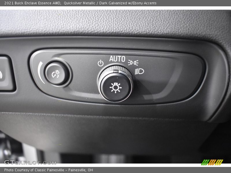 Quicksilver Metallic / Dark Galvanized w/Ebony Accents 2021 Buick Enclave Essence AWD