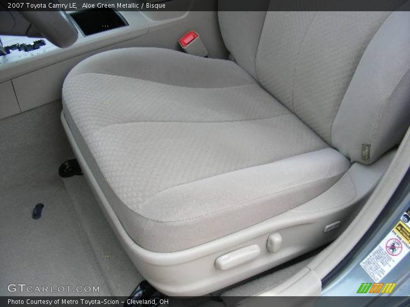 Aloe Green Metallic / Bisque 2007 Toyota Camry LE