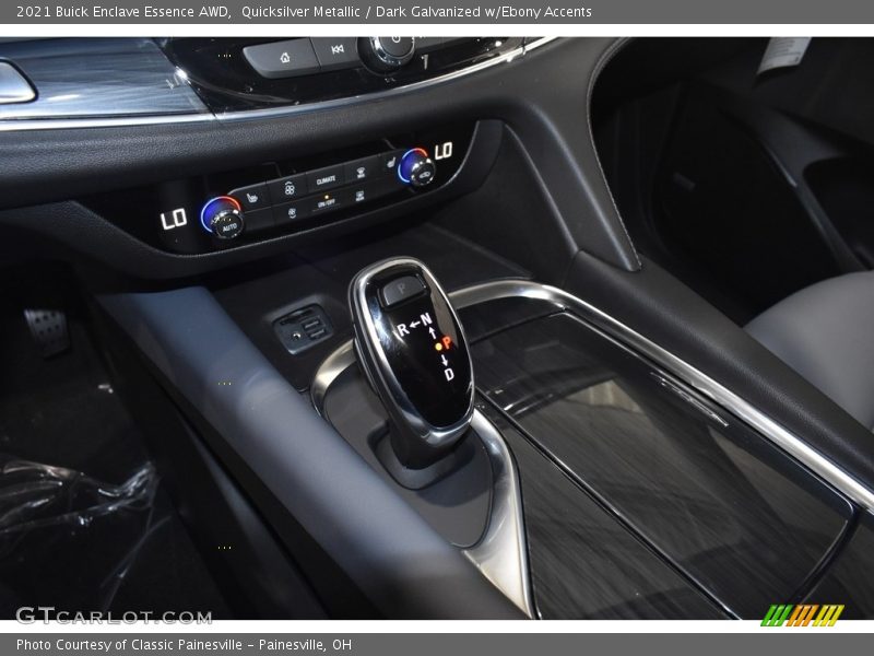 Quicksilver Metallic / Dark Galvanized w/Ebony Accents 2021 Buick Enclave Essence AWD