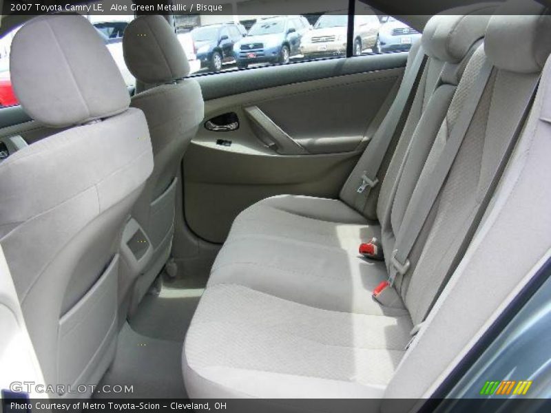 Aloe Green Metallic / Bisque 2007 Toyota Camry LE