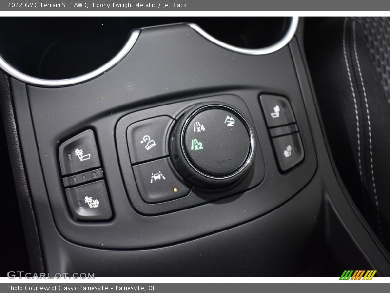 Controls of 2022 Terrain SLE AWD