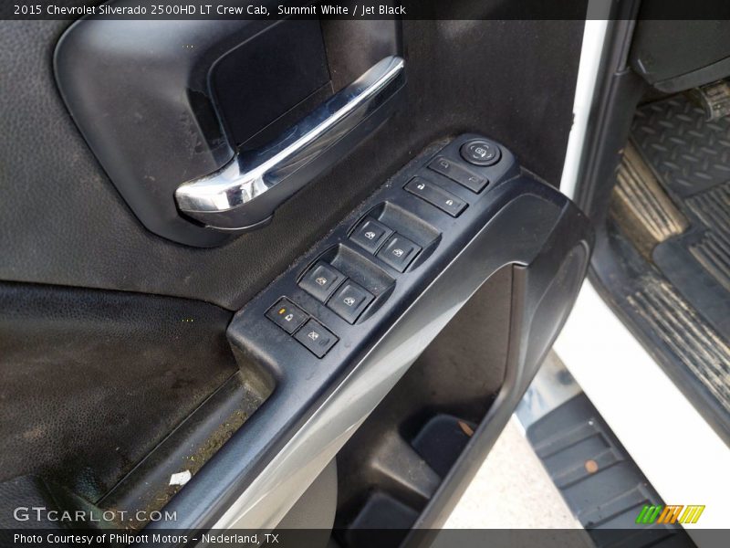 Summit White / Jet Black 2015 Chevrolet Silverado 2500HD LT Crew Cab